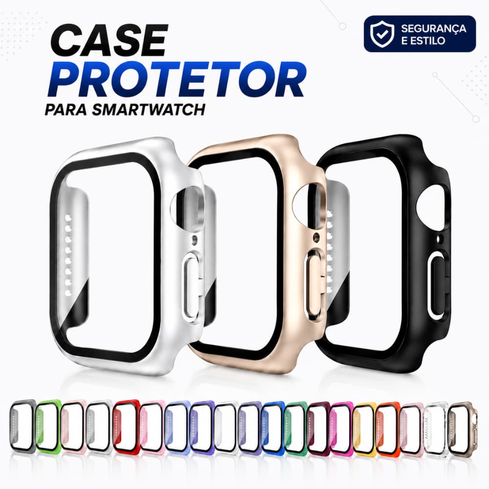 Case com Película para Smartwatch Apple Watch