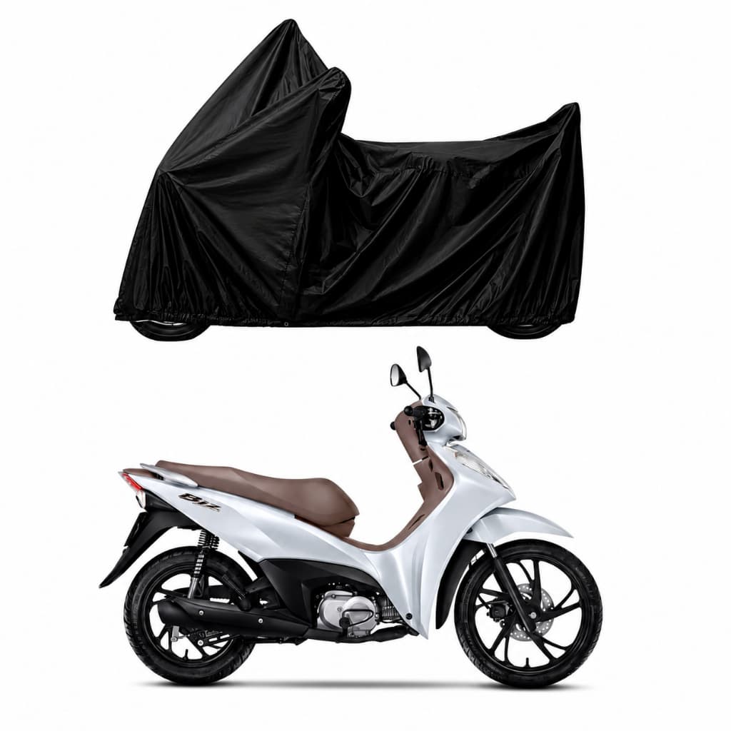Capa Cobrir Moto Proteção Honda Biz 100/125 Impermeavel Anti Risco Proteção Uv