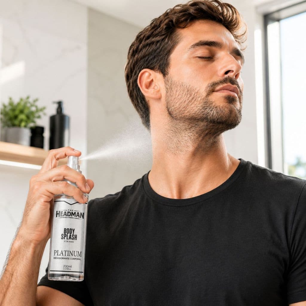 Body Splash DIAMOND Masculino Perfume Corporal Aroma Marcante Longa Fixação Importado The Headman