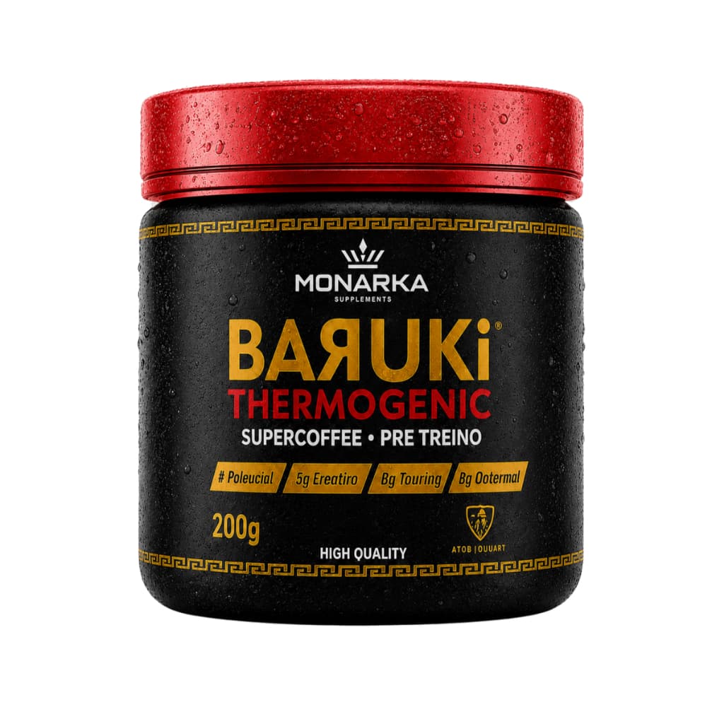 Suplemento Alimentar em Pó - Termogênico Pré-Treino Supercoffee - Baruki - Monarka Supplements