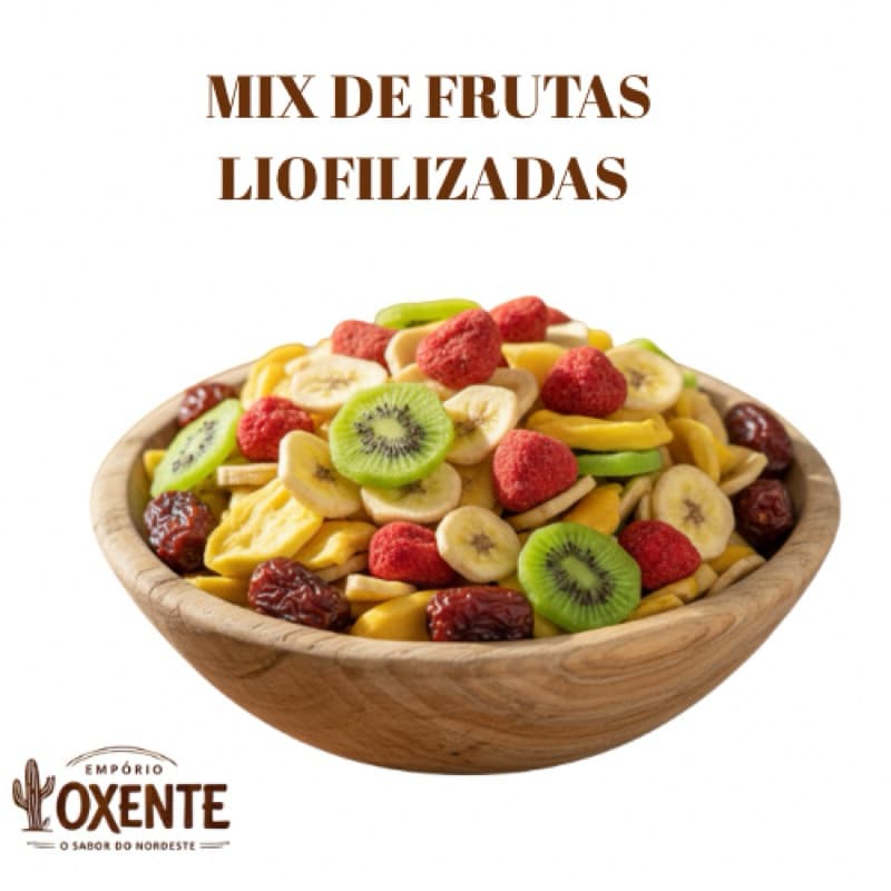 Mix de Frutas Liofilizadas – Snack Saudável e Crocante