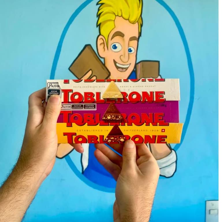 Toblerone Chocolate Importado Suiço Sabores 100g