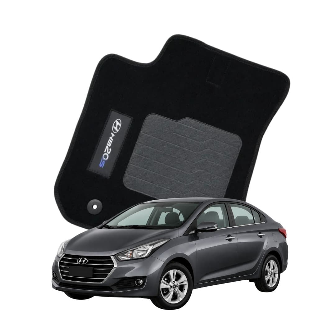 Tapete Carpete Automotivo Motorista HB20S 2013 a 2019