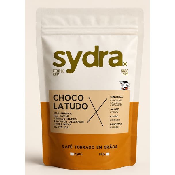 Café Em Grãos Sydra Chocolatudo Especial 250g
