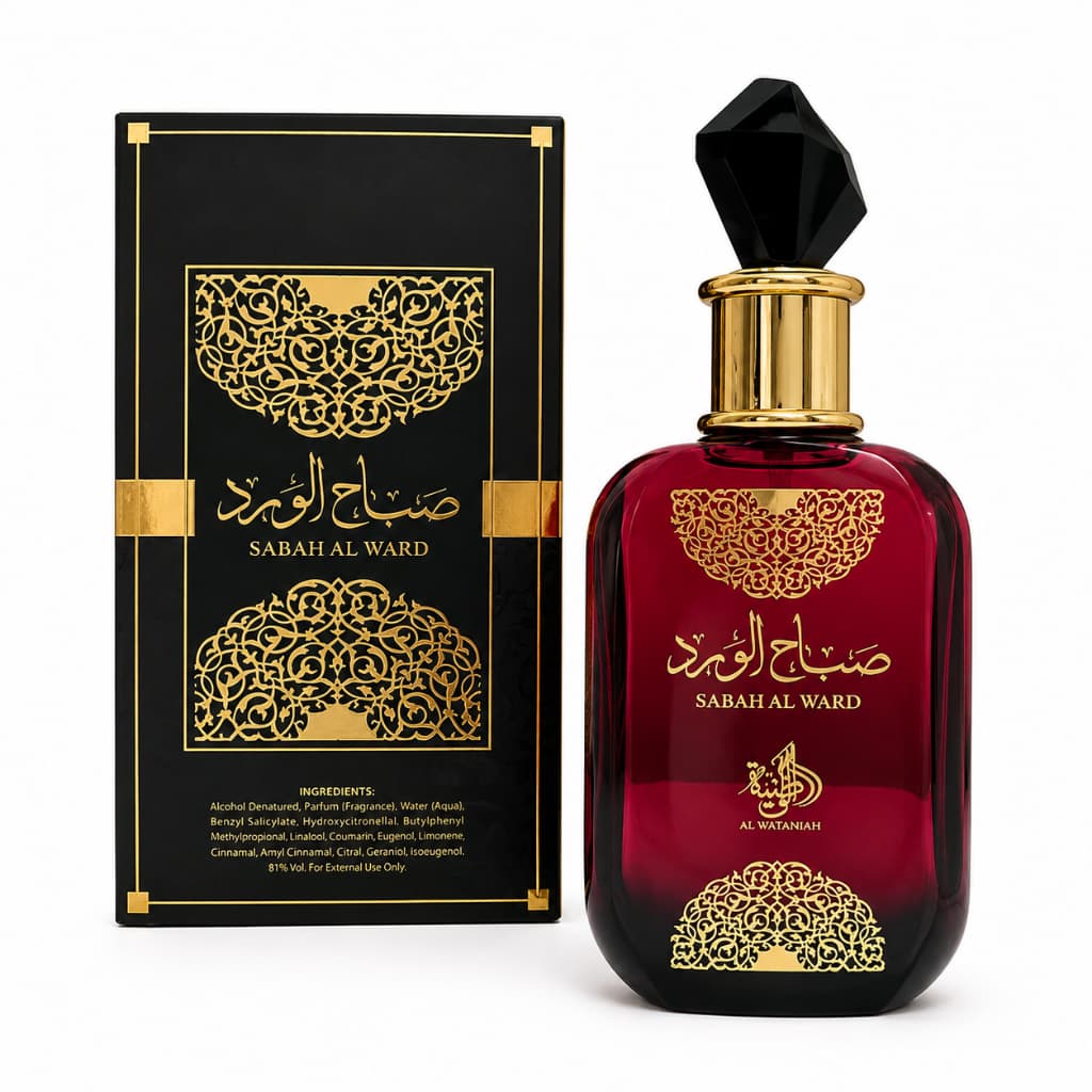 Perfume Sabah Al Ward Al Wataniah Eau de Parfum EDP 100ml Original Importado Feminino