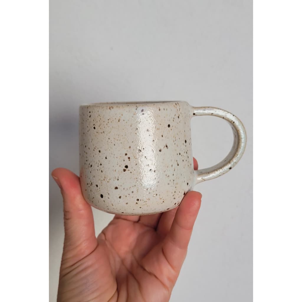 Xícara Orgânica Cerâmica Manual Artesanal 150 ml Cafe Expresso Cha