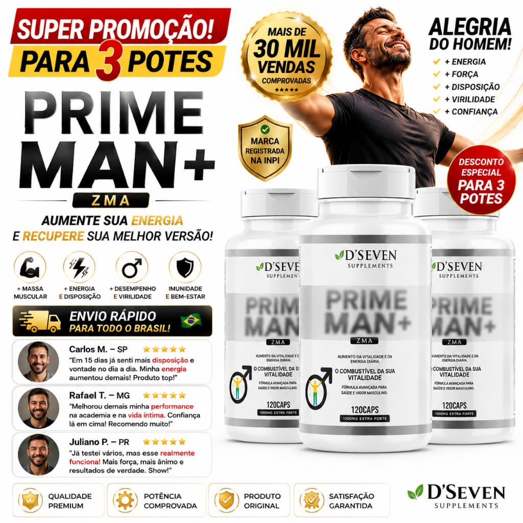ZMA Zinco Magnésio e Vitamina B6 120 Cápsulas Suplemento Alimentar Uso Diário Adulto Cápsula Fácil Ingestão