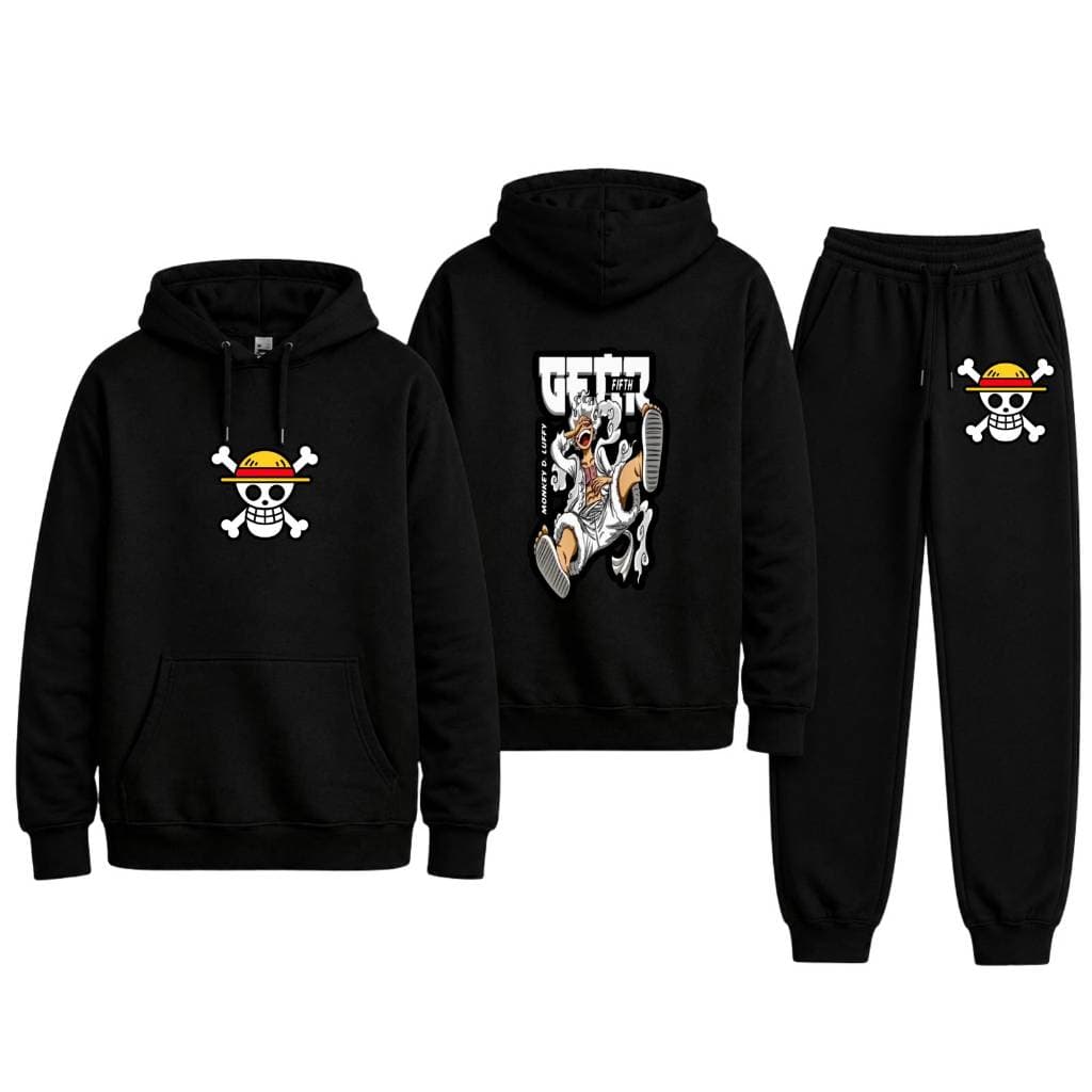 CONJUNTO DE FRIO MOLETOM CANGURU UNISSEX STREETWEAR ADULTO JUVENIL E INFANTIL ONE PIECE