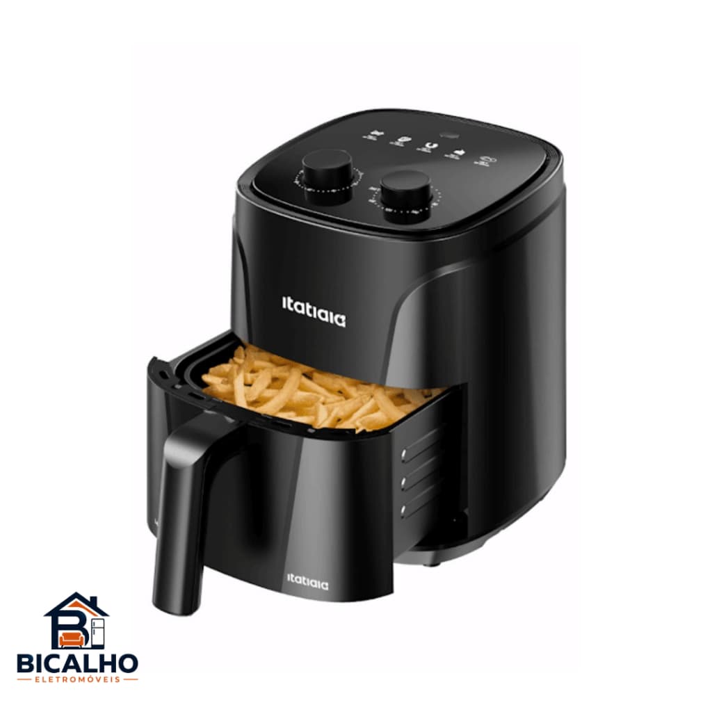 Air Fryer Itatiaia 4L Elétrica Sem Óleo Fritadeira de Ar Quente 127V Compacta