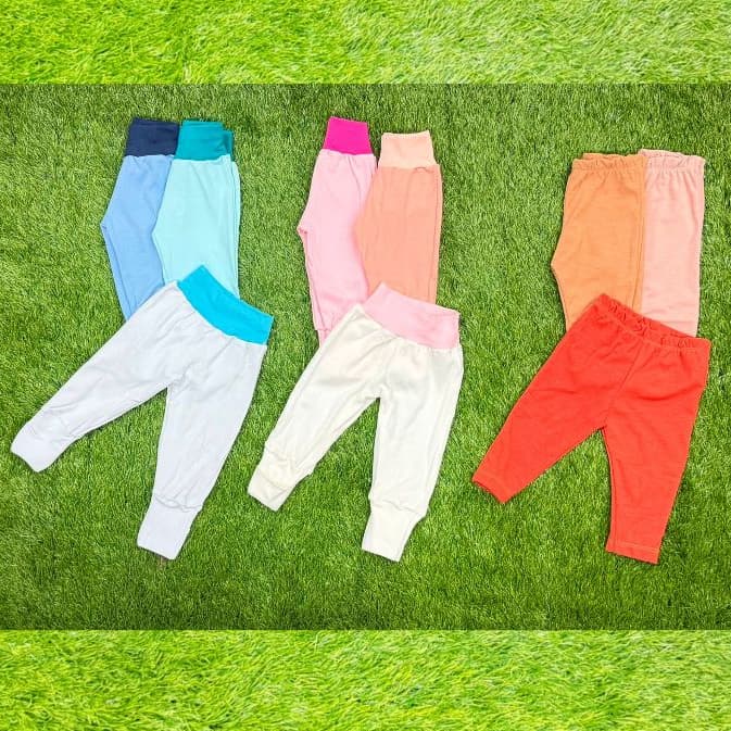 Kit com 3 Calças (culote) para bebê em algodão masculino e feminino, Maternidade, Enxoval, Conforto do bebê