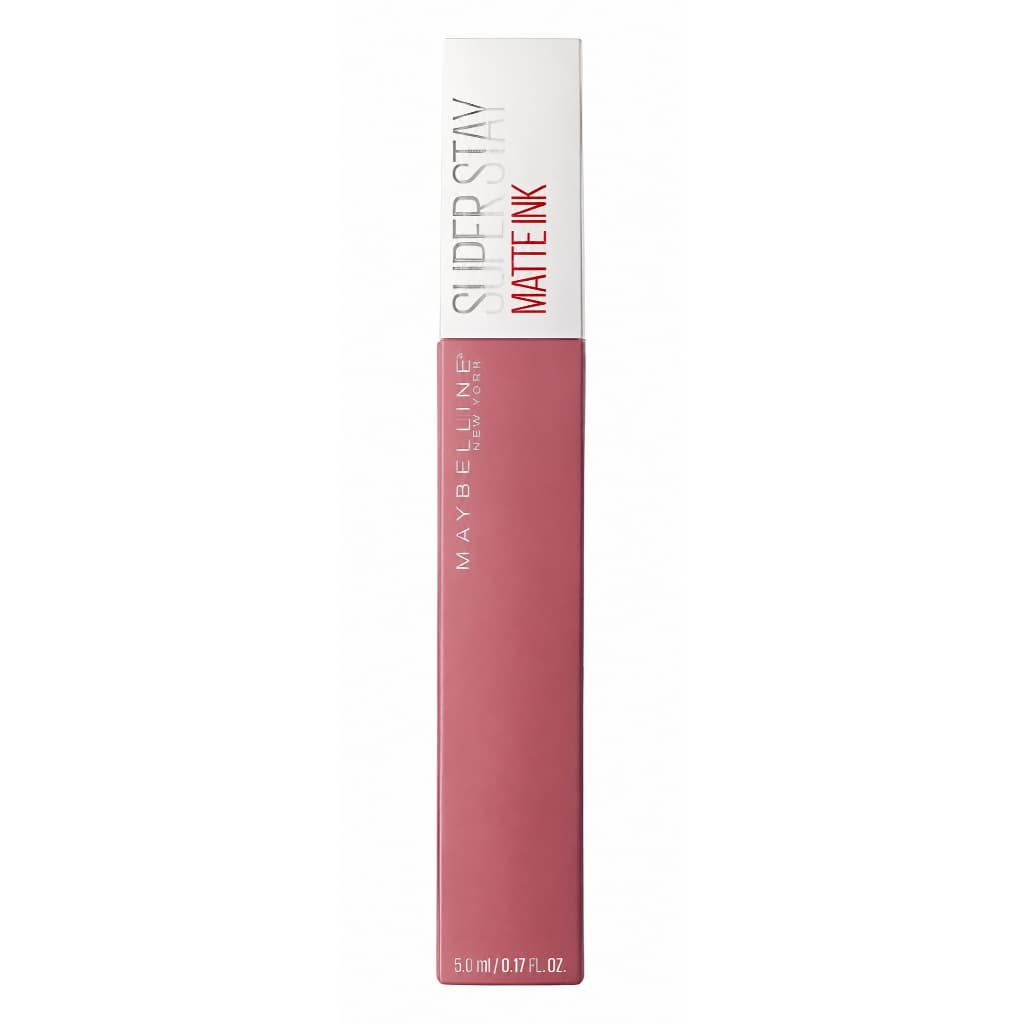 Batom Líquido Matte Maybelline SuperStay Cor 15 Lover Longa Duração