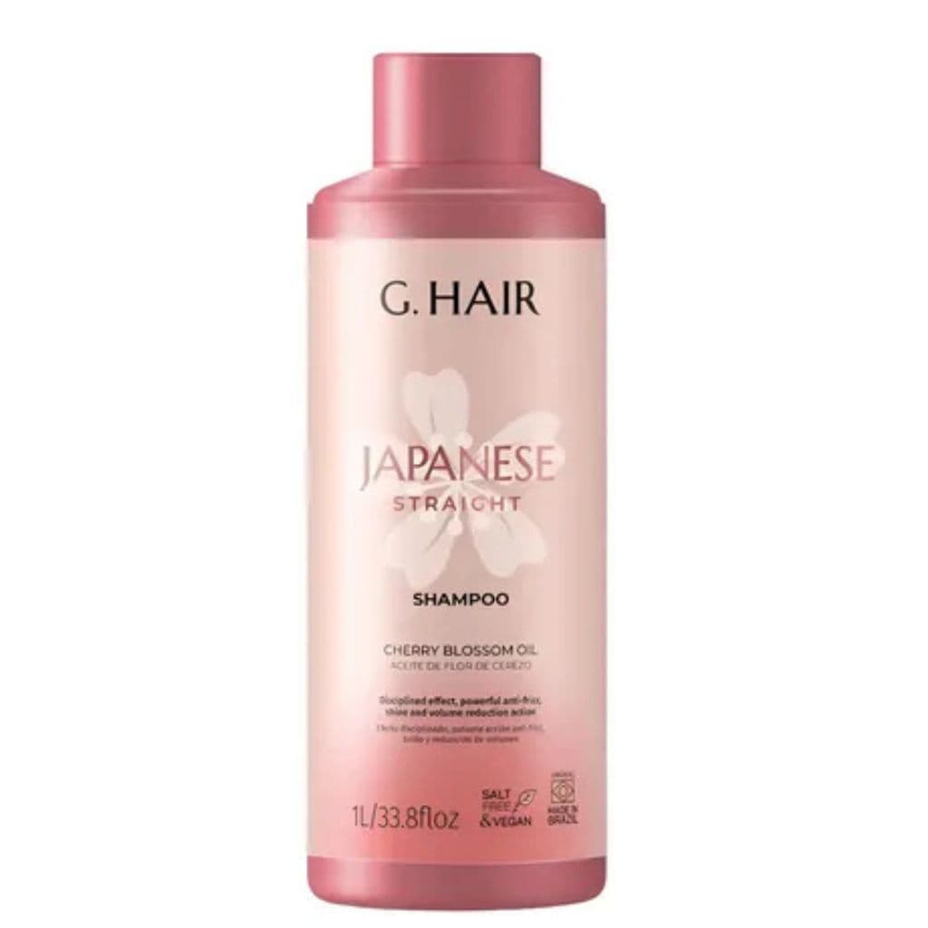 G. Hair SHAMPOO  Liso Japonês Efeito Liso e Disciplinado 1L