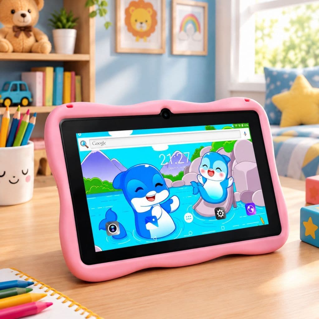 Tablet Infantil Amiyo A15 - Android 13.0 7 polegadas Com caneta Amiyo A15, iWawa Parental Control System Tablet Promoção