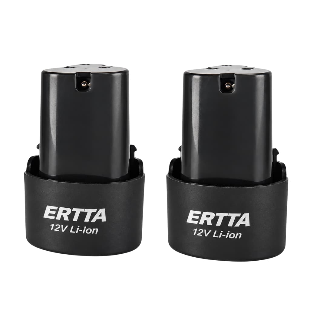 Kit 2 Baterias 12V 1.3Ah 1300mAh Li-ion Universal Recarregável Para Parafusadeira Furadeira Ferramenta Elétrica