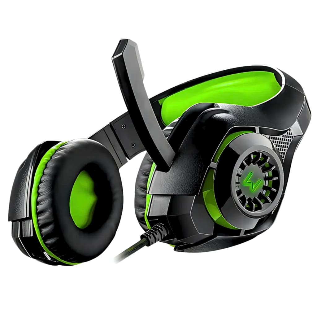 Fone de Ouvido Gamer Warrior Rama PH299 Over Ear com LED RGB, Headset Gamer com Microfone para PC, PS4, PS5 e Notebook
