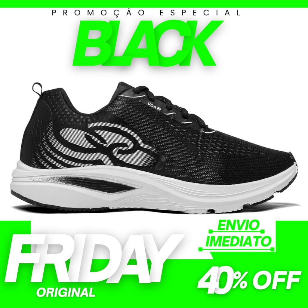 Tênis masculino e feminino Voa2 Lançamento tenis leve academia caminhada treino esportivo top promoção