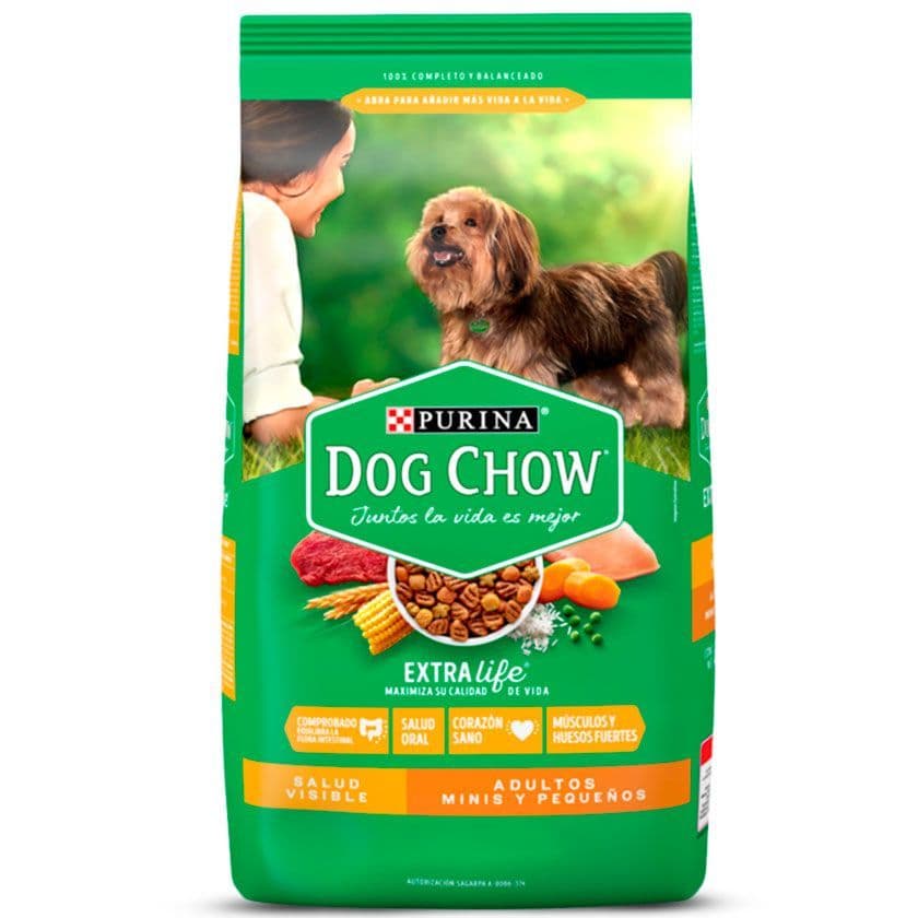 Ração Dog Chow Cachorros Raças Pequenas Sabor Carne Frango e Arroz (1kg a 5kg)