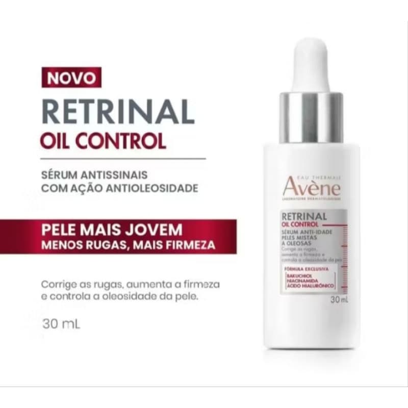 retinal Oil Control anti-idade peles mistas a oleosas.