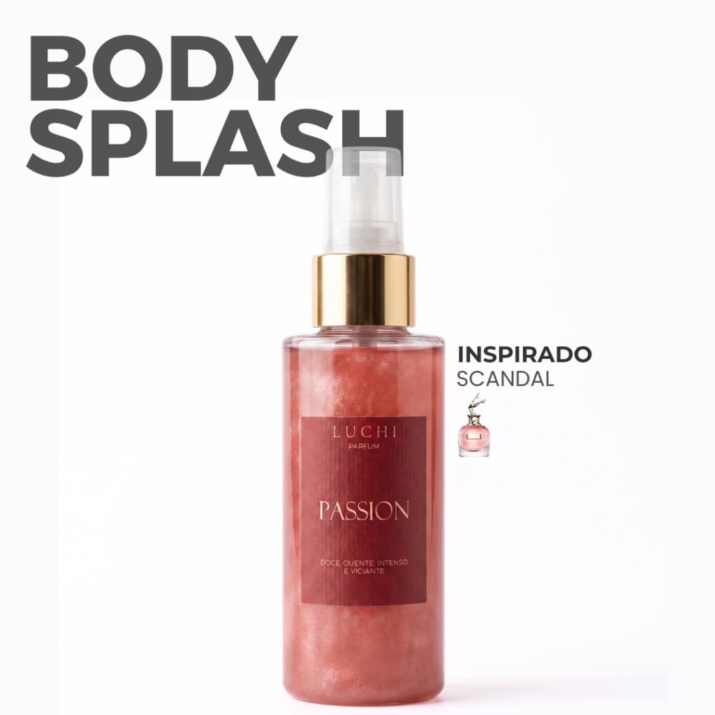 Body Splash Feminino Passion 100Ml (Aroma importado)