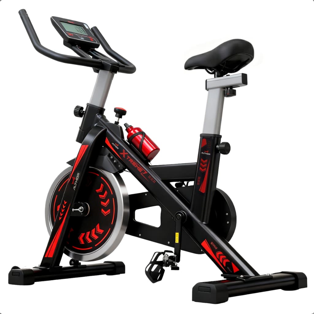 Bicicleta Ergométrica Spinning Profissional Academia Fitness Bike Exercícios até 150kg