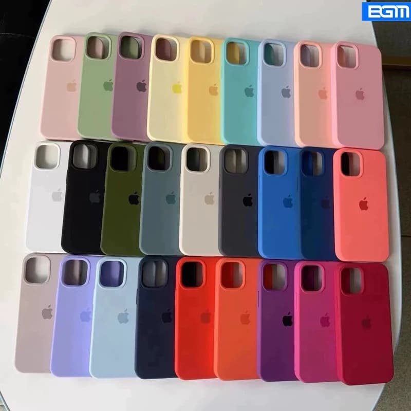 BGM—Capinha Case Silicone Aveludada Para capinha iphone 13 normal/13 Pro/13 Pro Max Premium