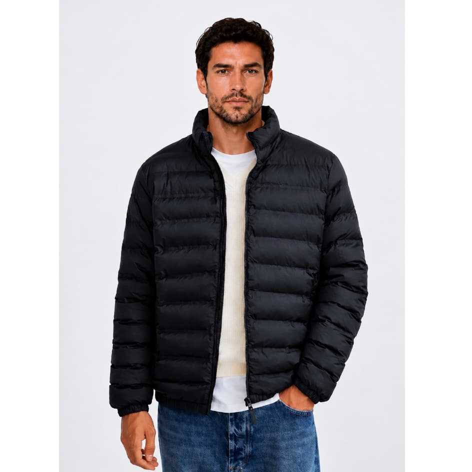 Jaqueta Puffer De Frio Intenso Inverno Blusa Impermeável Para Neve Com Capuz Removivel