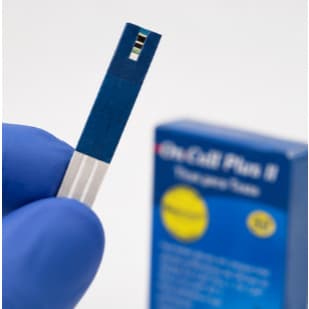 Tiras Reagentes On Call Plus II Original 50 100 150 Unidades Teste Glicemia