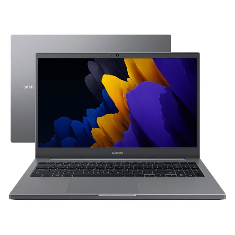 Notebook Samsung Book Intel, Wi. 11 12gb,512gb SSD, 15.6 cinza chumbo Original