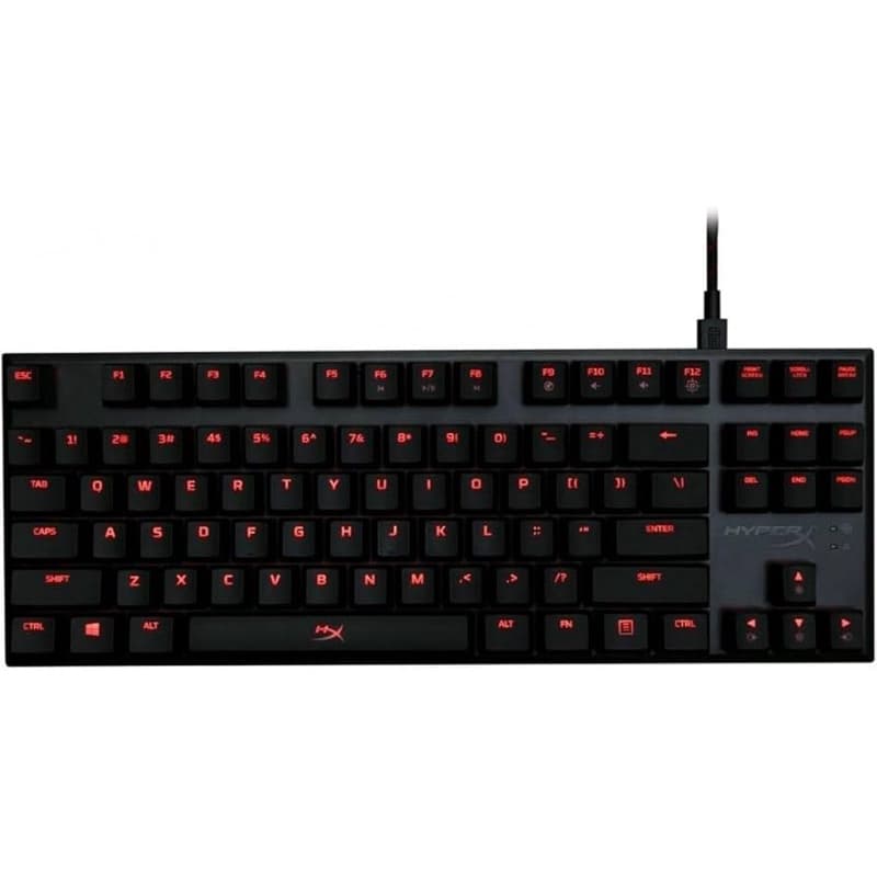 TECLADO MECANICO GAMER HYPERX ALLOY FPS PRO LED VERM MX RED HX-KB4RD1-US/R2