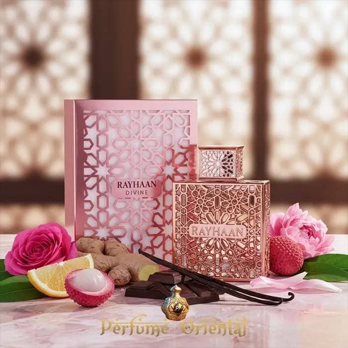Perfume Rayhaan Divine EDP 100ml Feminino Importado Original