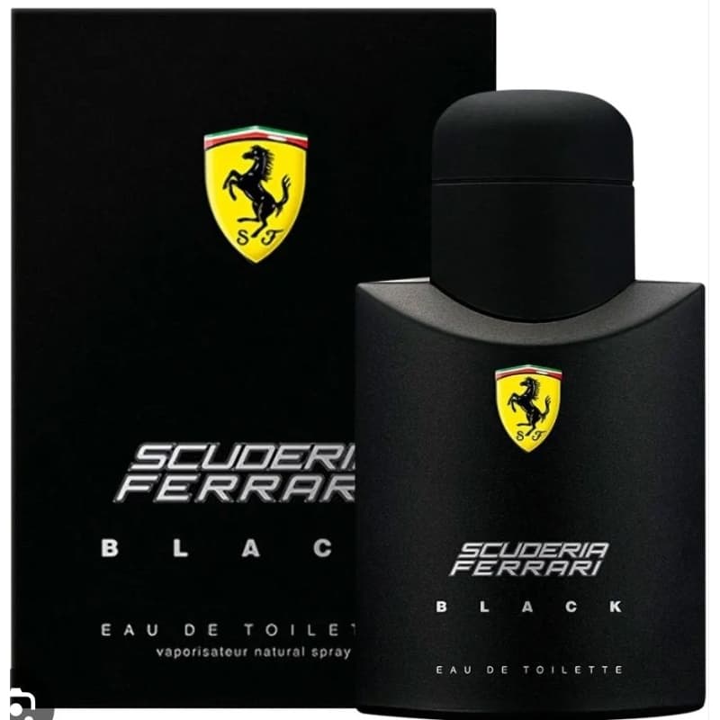 Perfume Masculino Ferrari Black Masculino Eau de Toilette 125ml original importado