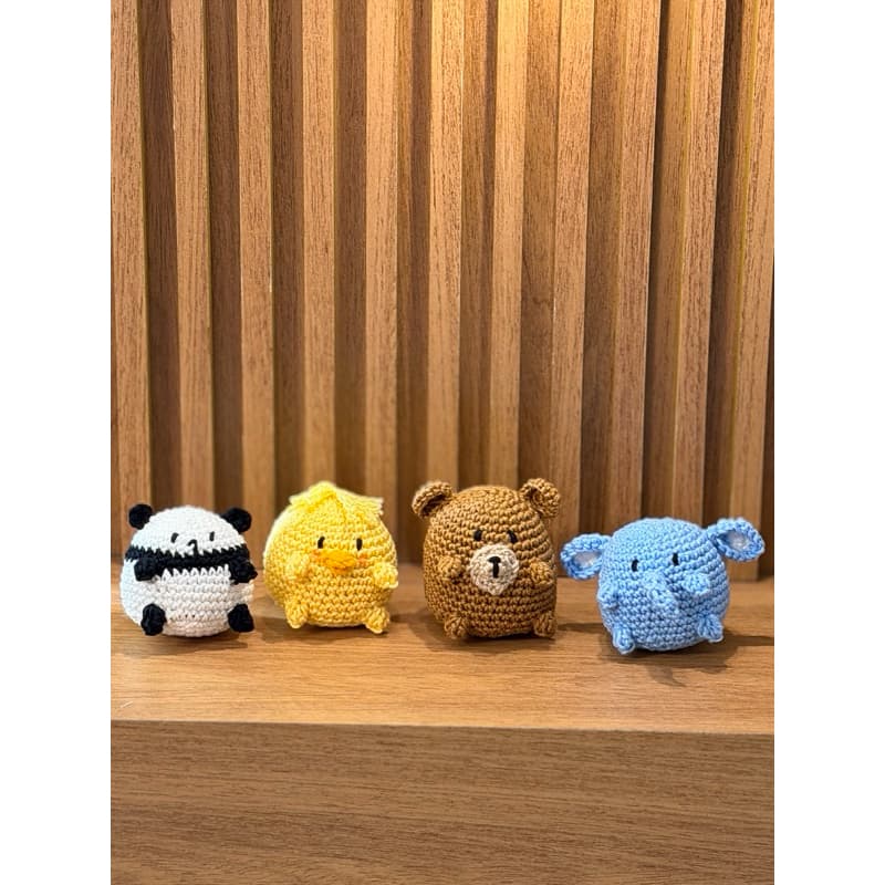 kit bichinhos fofos amigurumi 4pets crochê