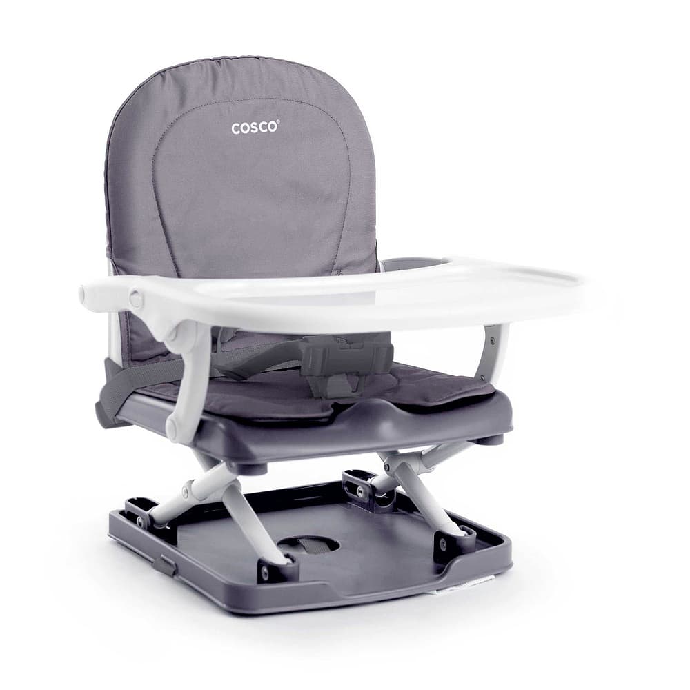 Cadeira de Alimentação Cosco Kids Portátil Pop 6 Meses a 15kg Cinza