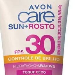 Protetor Solar Avon Care Sun+rosto  Fps30 Controle Brilho 40g