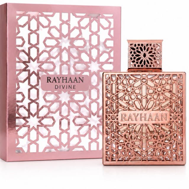 Perfume Árabe Rayhaan Divine Eau de Parfum Feminino 100ml Original Importado
