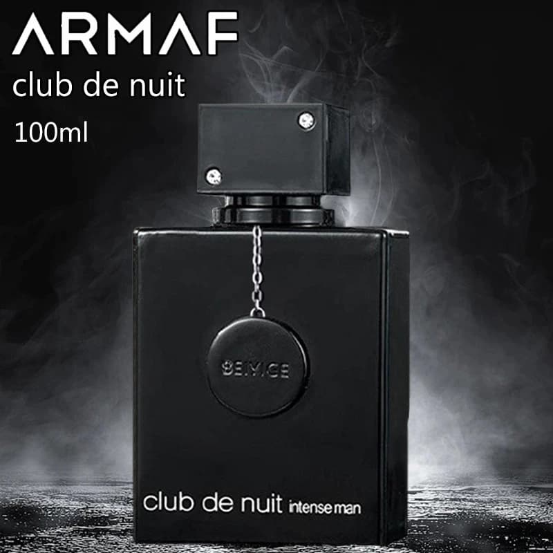 Perfume masculino original da coleção Night Club Intense da Armaf, 105 ml, importado original com fragrância duradoura