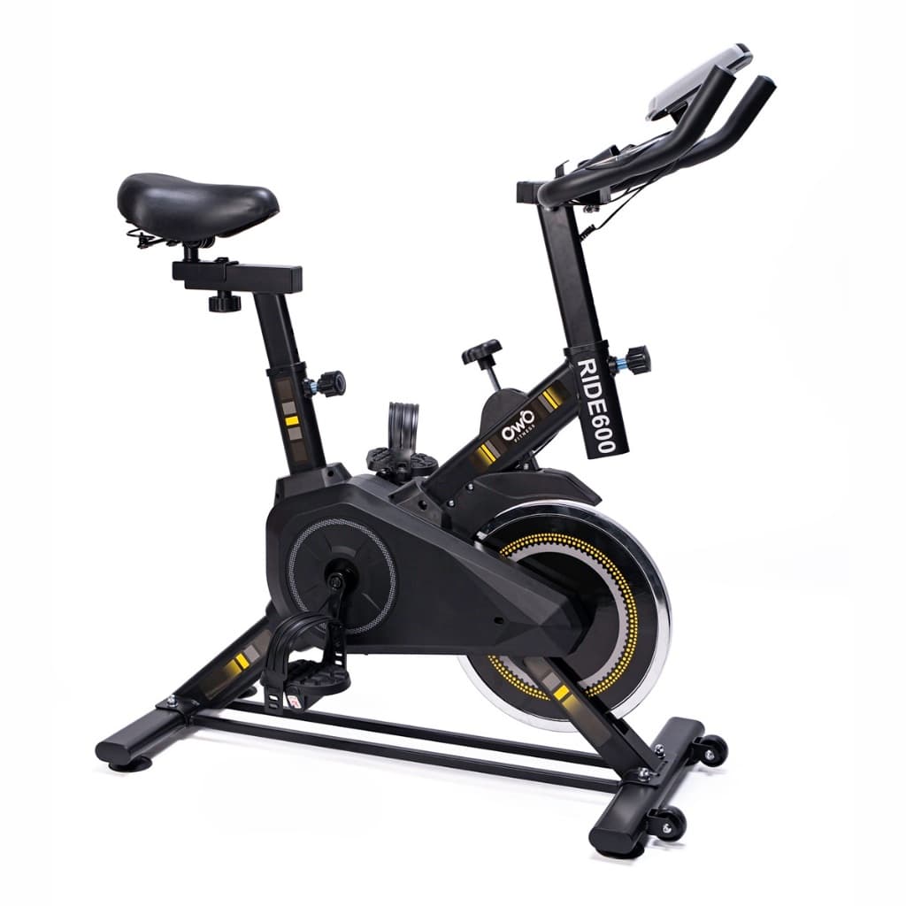 Bicicleta Ergométrica Spinning Inércia 7kg - Preto