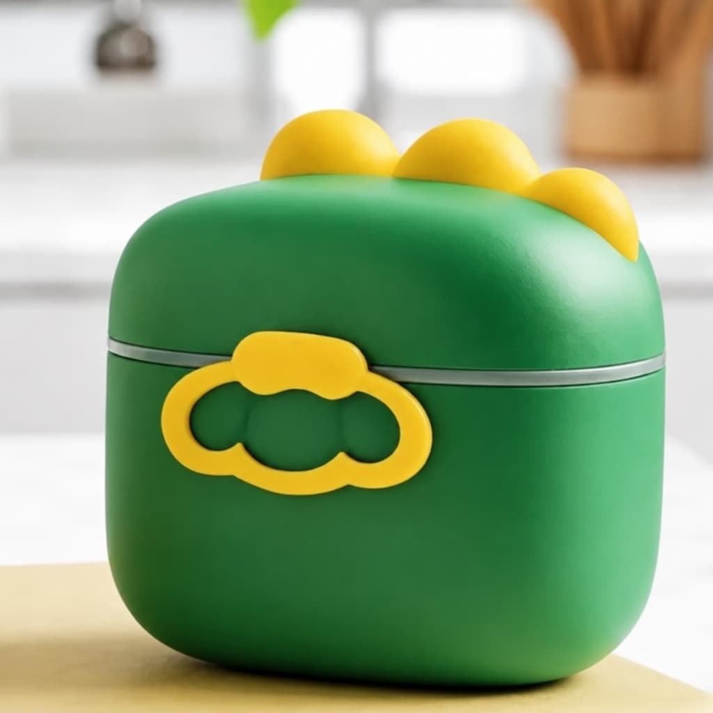 Porta Leite em Pó Infantil 400ml com Dosador e Nivelador