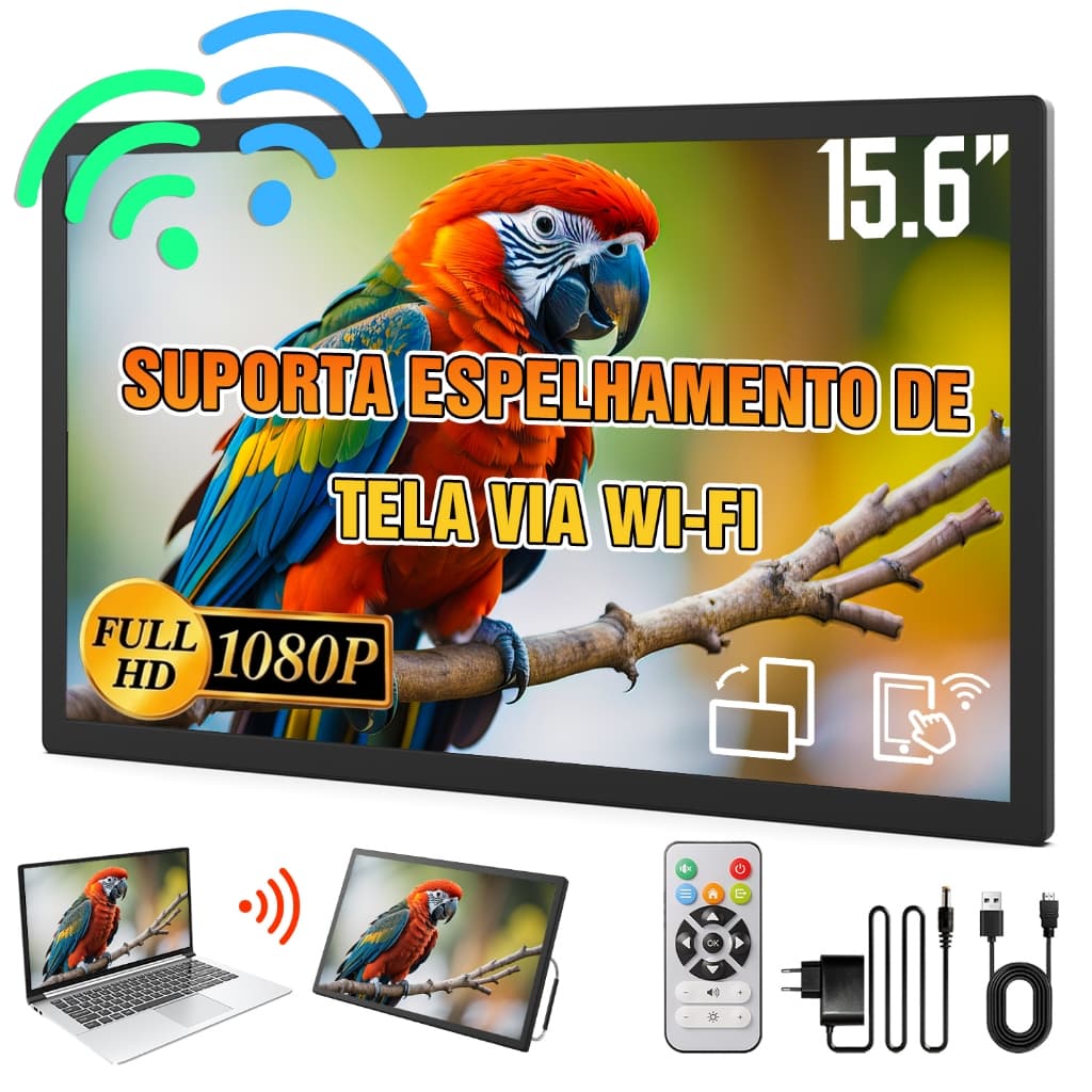 laptop Monitor 15.6 ''1920 * 1080p 4k fhd ips Gamer Portátil 15.6'' Full Hd 60hz Ips Compatível 15.6" HD IPS HDMI USB-C