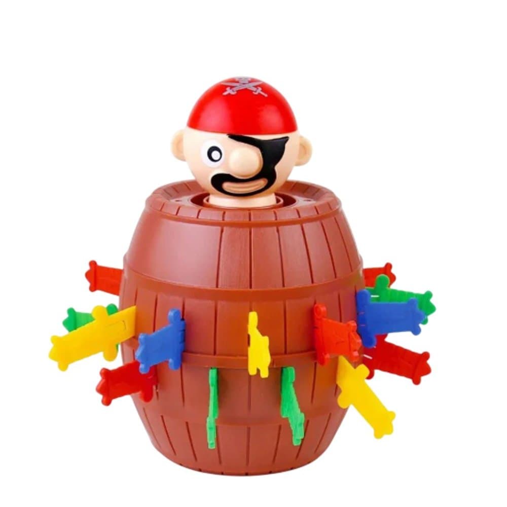 Jogo Barril Pula Pirata Brinquedo Infantil Para Brincar Com A Família Jogo Tabuleiro Quebra Cabeça