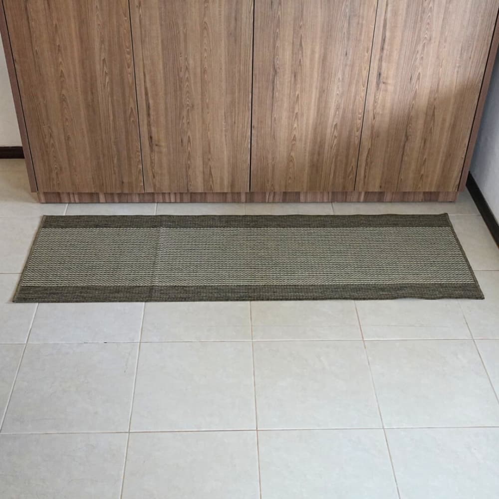 Tapete Passadeira Sisal Antiderrapante 2,00m x 66cm Lancer para Corredor Sala Quarto