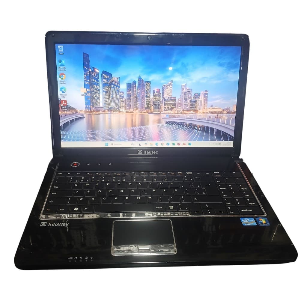 NOTEBOOK ITAUTEC INFOWAY NOTE N8645 INTEL I7 M620 8GB RAM HD SSD 480GB NS 4003676000310