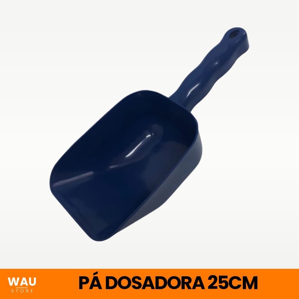 Pá Dosadora Ração 25cm Cachorro Gato Concha Medidora Porção Certa Pote Ração Dosador Pet