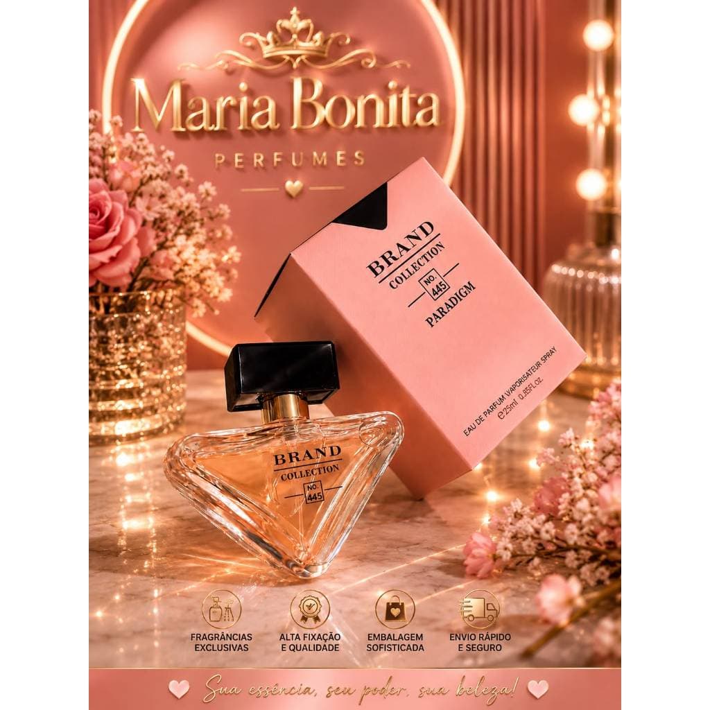 Perfume Feminino Importado Top mas vendido Inspiração Paradooxeee - 25ml Brand Collection Miniatura