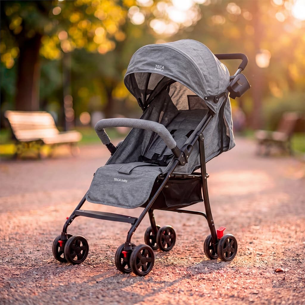 Carrinho De Bebê Passeio Leve Dobrável 6 A 36 Meses Teca Baby