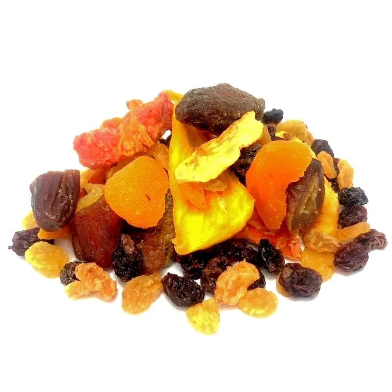 Mix de Frutas Desidratadas 13 Frutas Premium 500g Rico em Fibras Snack Saudável Sem Glúten 100% Natural