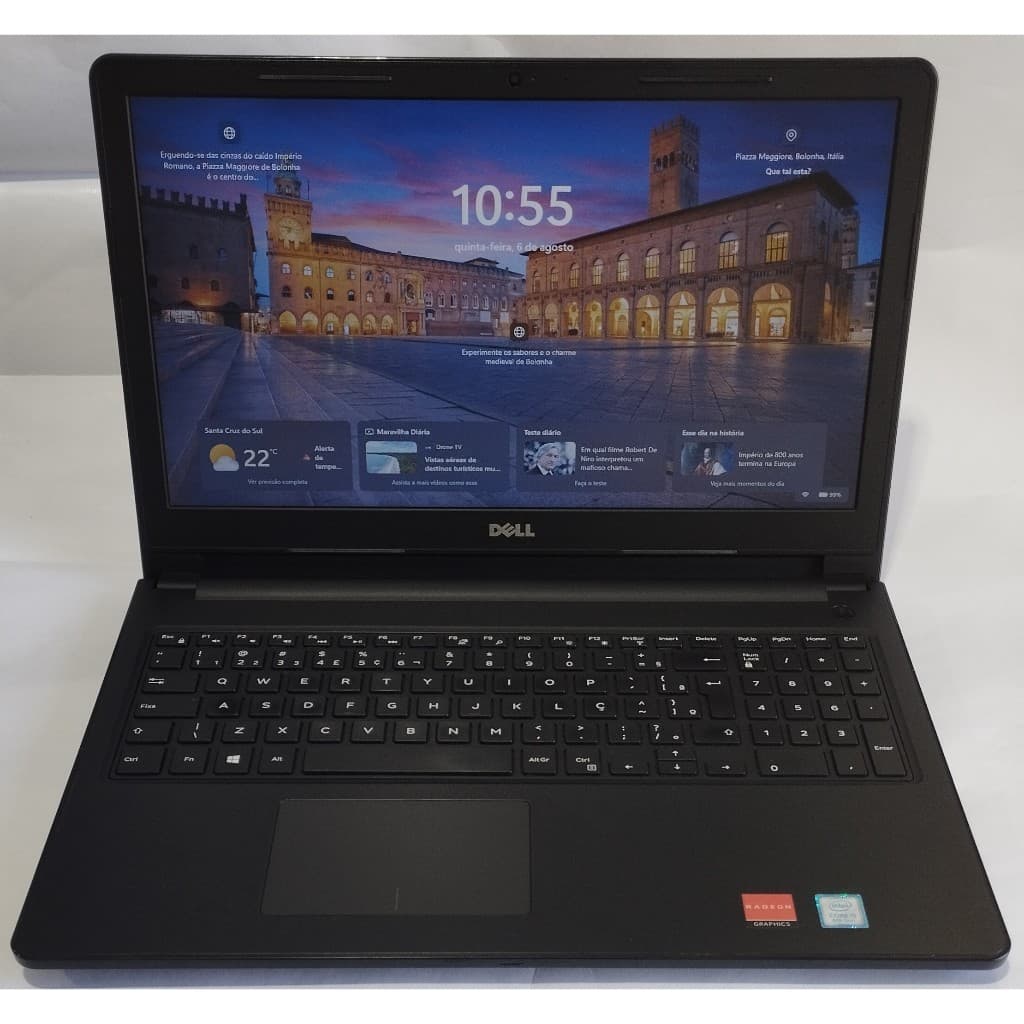 Notebook Dell Inspiron 3576 - Intel Core I5-8250U - 8GB RAM - SSD 480GB  - Placa de Vídeo - Windows 11
