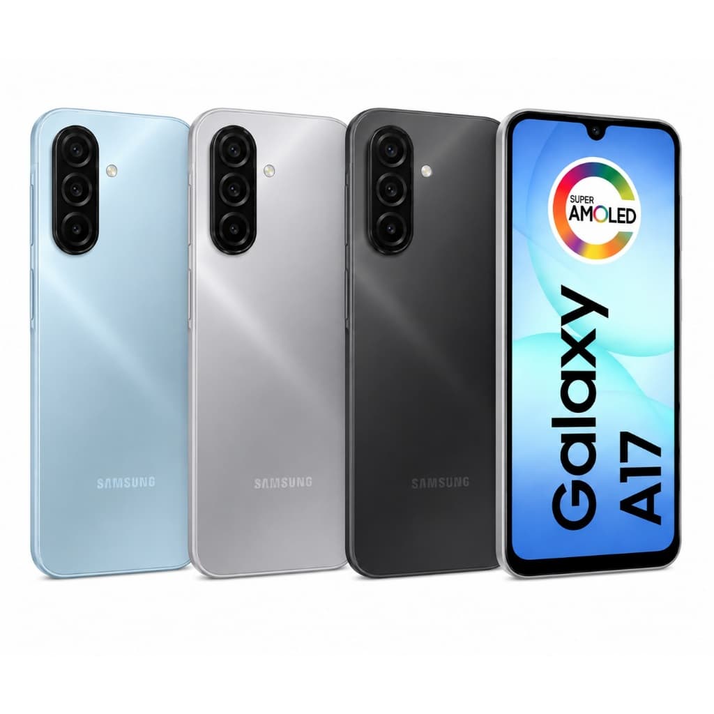 Celular Samsung Galaxy A17 Com IA, 128gb, 4GB Ram, Câmera de 50mp, Tela De 6.7 , Nfc, Ip54