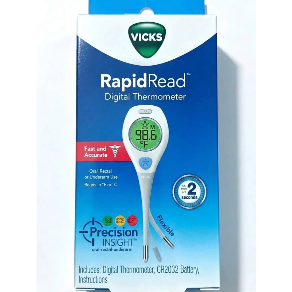 Termômetro Digital Vicks RapidRead Medição Rápida em 2 Segundos