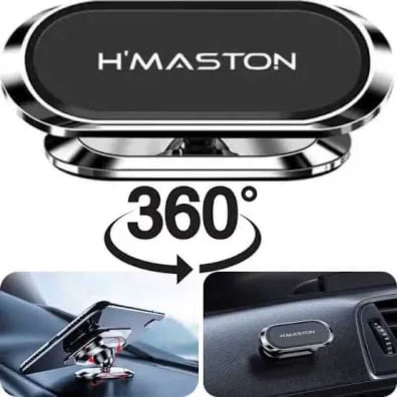 Suporte Magnético Para Carro 360 Graus Poderoso Imã Automotivo Universal Hmaston/9H/Agold/Itblue/ETC Original